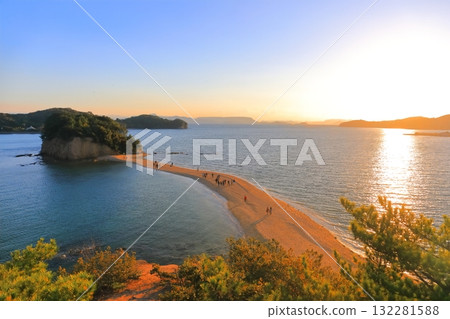 [Kagawa Prefecture] Twilight Angel Road (Shodoshima) 132281588