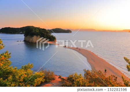 [香川縣]暮光天使之路（小豆島） 132281596