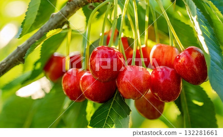 Cherry tree becoming 132281661