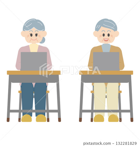 老人終身學習 老人終身學習 132281829