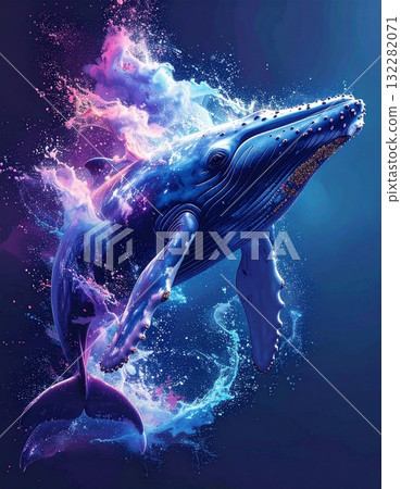 Whale to jump Whale to jump 132282071