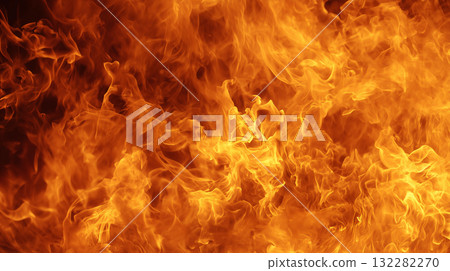 The contrast between the orange flames and darkness, reminiscent of a bonfire The contrast between the orange flames and darkness, reminiscent of a bonfire 132282270