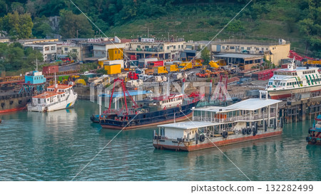 Oct 7 2025 Shipyard Life Along Tan Kon Shan Road 132282499