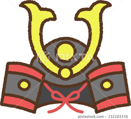 Hand-drawn icon: Kabuto 132283338