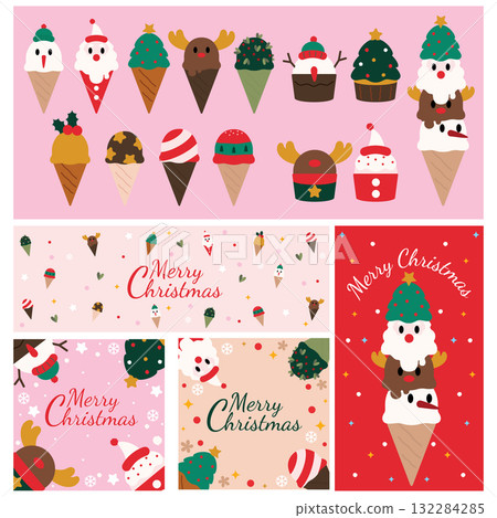 Christmas Icecream Christmas Icecream 132284285