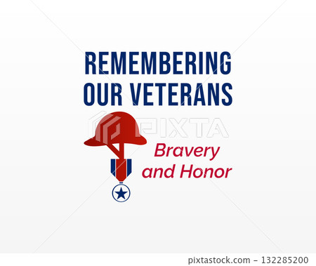 remembering our veterans bravery and honor design 132285200
