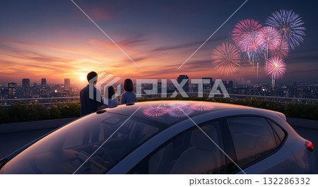 Sparkling fireworks and a night of family bonding 132286332