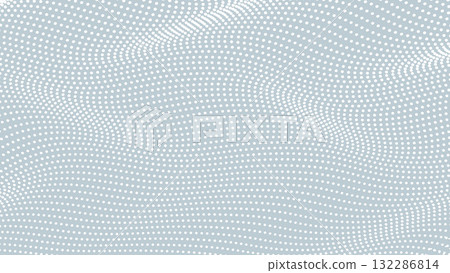 White dots create a mesmerizing pattern on a soft grey background for unique visual experience White dots create a mesmerizing pattern on a soft grey background for unique visual experience 132286814