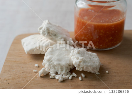 Rice koji and tomato koji Rice koji and tomato koji 132286856