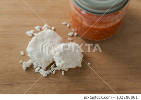 Rice koji and tomato koji Rice koji and tomato koji 132286861