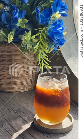coffee, orange, drink 132286931