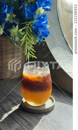 coffee, orange, drink 132286932