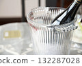 Wine bottles in a wine cooler 132287028