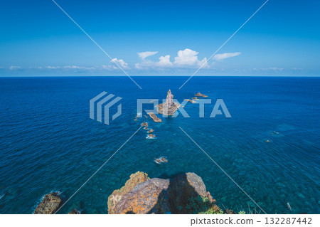 Blue sea and sky (Cape Kamui) 132287442