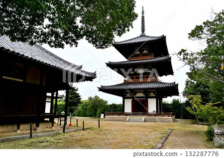 蓮花寺三重塔 132287776