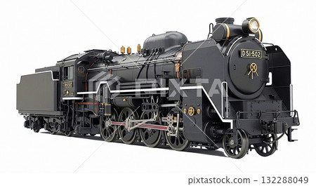 D51型蒸汽機車 132288049