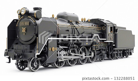 D51型蒸汽機車 132288051
