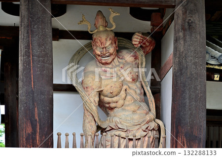 法隆寺仁王像A字形 法隆寺仁王像A字形 132288133