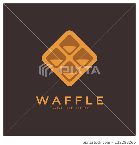 waffle logo simple illustration design,for pastry shop,emblem,badge,bakery business,pastry,bakery,vector waffle logo simple illustration design,for pastry shop,emblem,badge,bakery business,pastry,bakery,vector 132288260