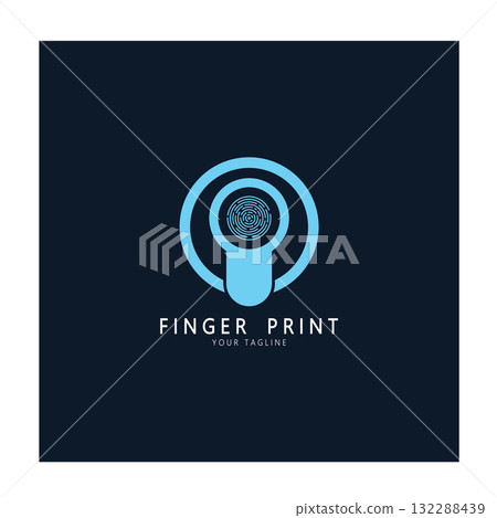 simple flat fingerprint logo,for security,identification,badge,emblem,business card,digital,vector simple flat fingerprint logo,for security,identification,badge,emblem,business card,digital,vector 132288439