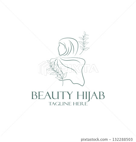 muslimah hijab logo template vector illustration design-vector muslimah hijab logo template vector illustration design-vector 132288503