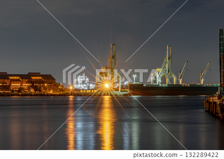 衣浦港工廠夜景 132289422