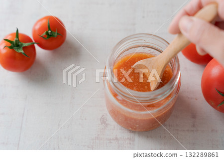 Tomatoes and tomato koji 132289861