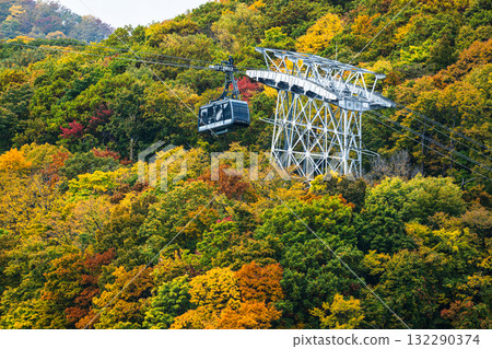 Autumn leaves on Mt. Moiwa_5762 Autumn leaves on Mt. Moiwa_5762 132290374