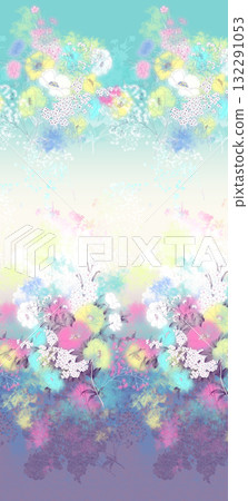 Handpainted Diverse Floral Pattern Collection Decorative Artwork Assortment Handpainted Diverse Floral Pattern Collection Decorative Artwork Assortment 132291053