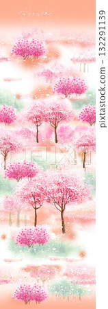 Handpainted Diverse Floral Pattern Collection Decorative Artwork Assortment 132291139