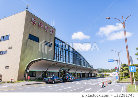 Shonai Airport Terminal Building in sunny weather, Sakata City, Yamagata Prefecture 132291745