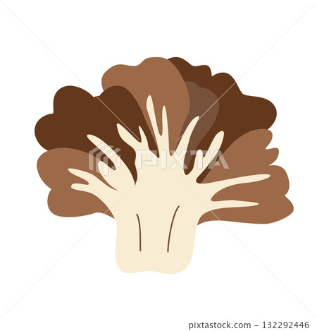 Maitake's illustration without main lines 132292446