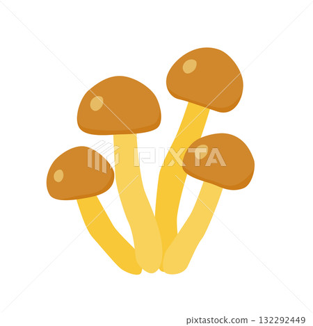 Nameko's line-less illustration Nameko's line-less illustration 132292449