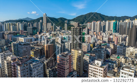 Oct 11 2025 Residential Towers in Bustling Sham Shui Po Oct 11 2025 Residential Towers in Bustling Sham Shui Po 132292773