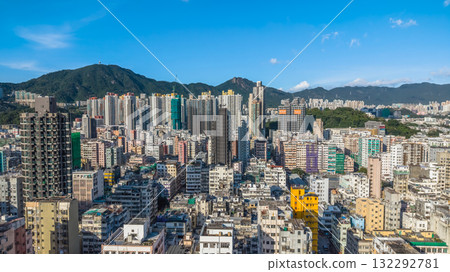 Oct 11 2025 Residential Towers in Bustling Sham Shui Po Oct 11 2025 Residential Towers in Bustling Sham Shui Po 132292781