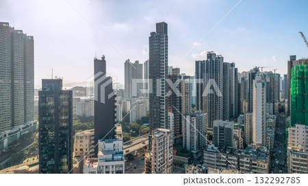 Oct 11 2025 Modern Residential Towers in Tai Kok Tsui Oct 11 2025 Modern Residential Towers in Tai Kok Tsui 132292785