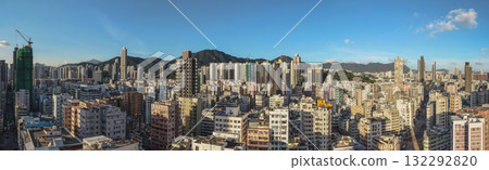 Oct 11 2025 Residential Towers in Bustling Sham Shui Po Oct 11 2025 Residential Towers in Bustling Sham Shui Po 132292820