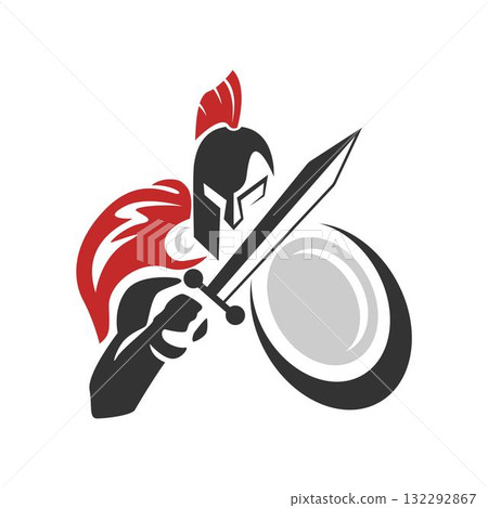 Gladiator logo image design Gladiator logo image design 132292867