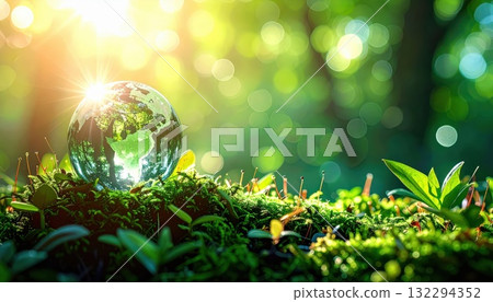 AI Image: Ecological Globe 132294352