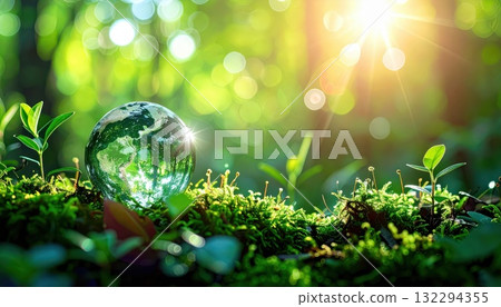 AI Image: Ecological Globe 132294355