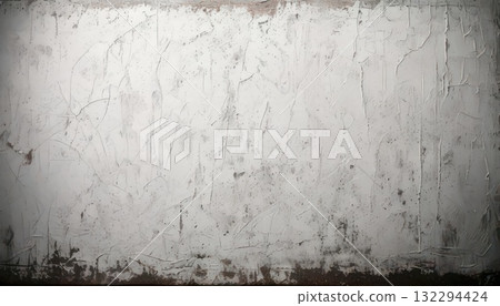 《AI Image》An old white wall 132294424