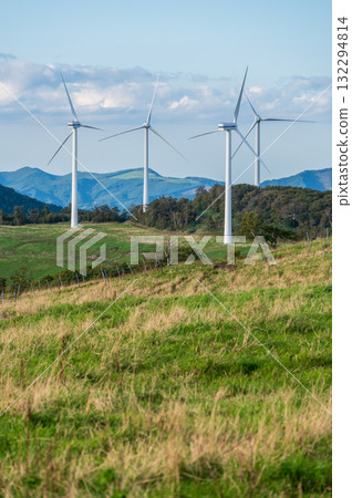 Kamisotogawa Plateau - A plateau landscape with towering windmills - Green Power Kuzumaki Kamisotogawa Plateau - A plateau landscape with towering windmills - Green Power Kuzumaki 132294814