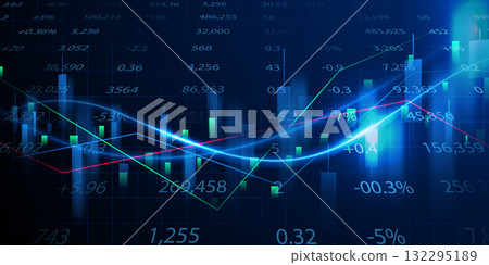 business vector illustration design Stock market charts or Forex trading charts for business and finance ideas. business vector illustration design Stock market charts or Forex trading charts for business and finance ideas. 132295189