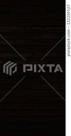 Background image of a vertical black wooden fence with grain 132295527