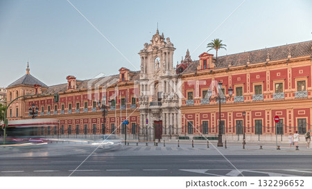 The Palace of San Telmo timelapse hyperlapse in Seville, Spain The Palace of San Telmo timelapse hyperlapse in Seville, Spain 132296652