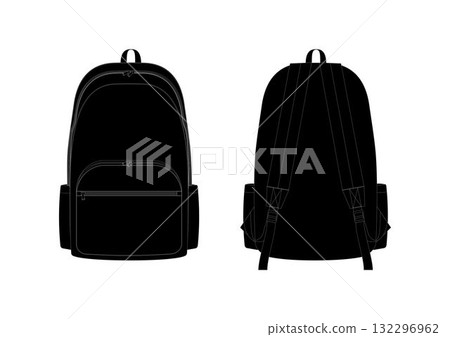 Backpack Template Backpack Template 132296962