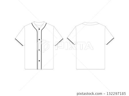 Baseball Jersey Template Baseball Jersey Template 132297185