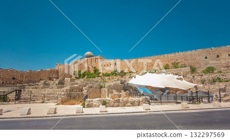 Al-Aqsa Mosque timelapse hyperlapse - third holiest place in Islam, Jerusalem, Israel Al-Aqsa Mosque timelapse hyperlapse - third holiest place in Islam, Jerusalem, Israel 132297569