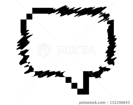 賽博龐克故障風格語音泡棉黑色 132298643