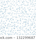 Micellar water, blue air bubble background. 132299687